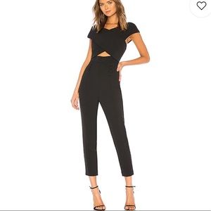 ELLIATT by Revolve Black Sorrento Jumpsuit with Cutouts BH
